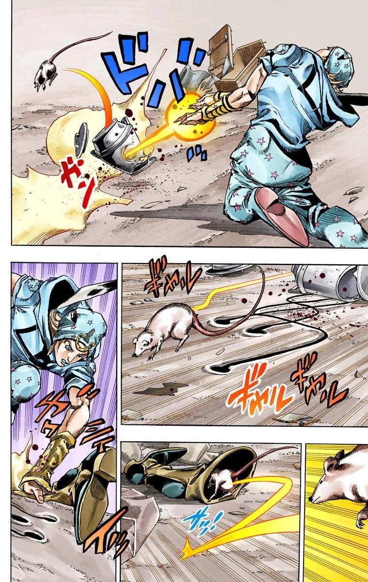 JoJo's Bizarre Adventure Part 7 - Steel Ball Run (Official Colored) chapter 57 page 37