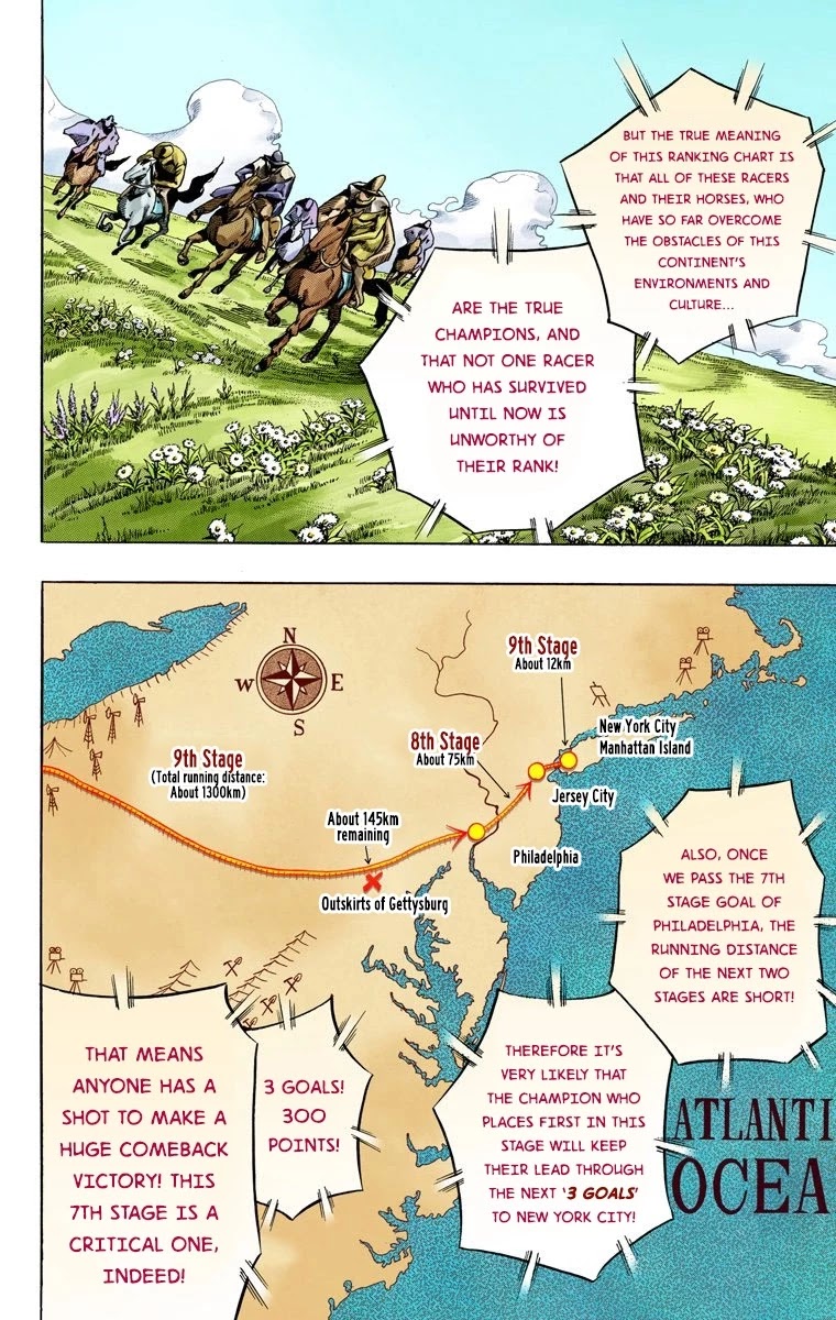 JoJo's Bizarre Adventure Part 7 - Steel Ball Run (Official Colored) chapter 57 page 4