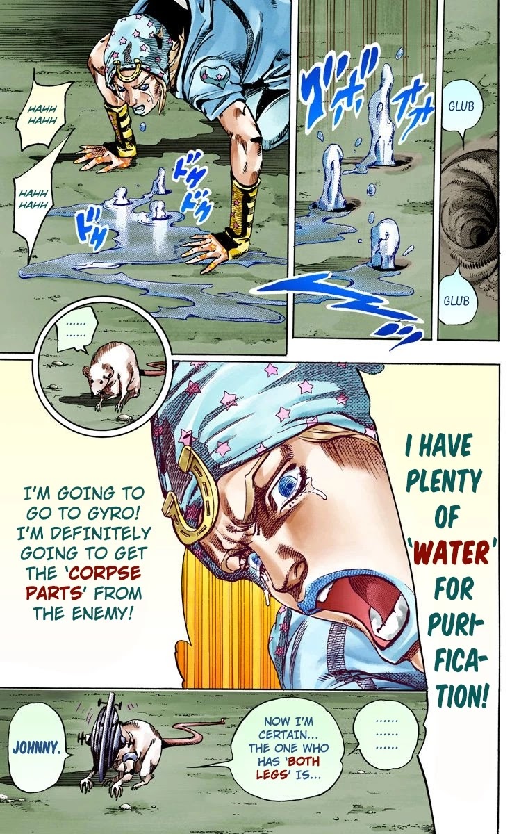 JoJo's Bizarre Adventure Part 7 - Steel Ball Run (Official Colored) chapter 57 page 52