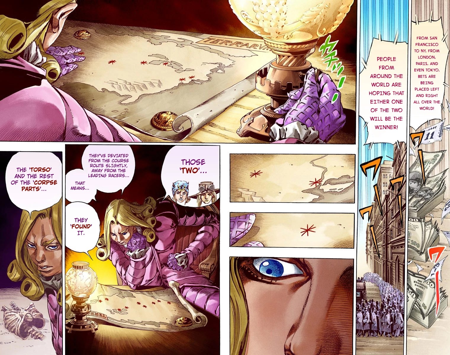 JoJo's Bizarre Adventure Part 7 - Steel Ball Run (Official Colored) chapter 57 page 6