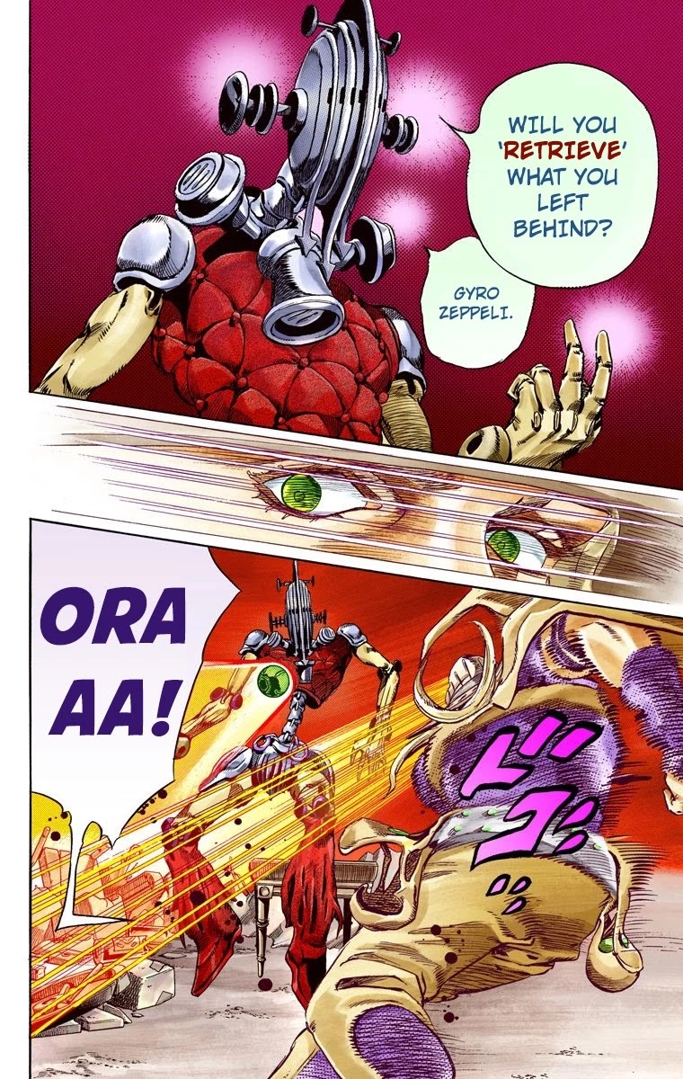 JoJo's Bizarre Adventure Part 7 - Steel Ball Run (Official Colored) chapter 57 page 9