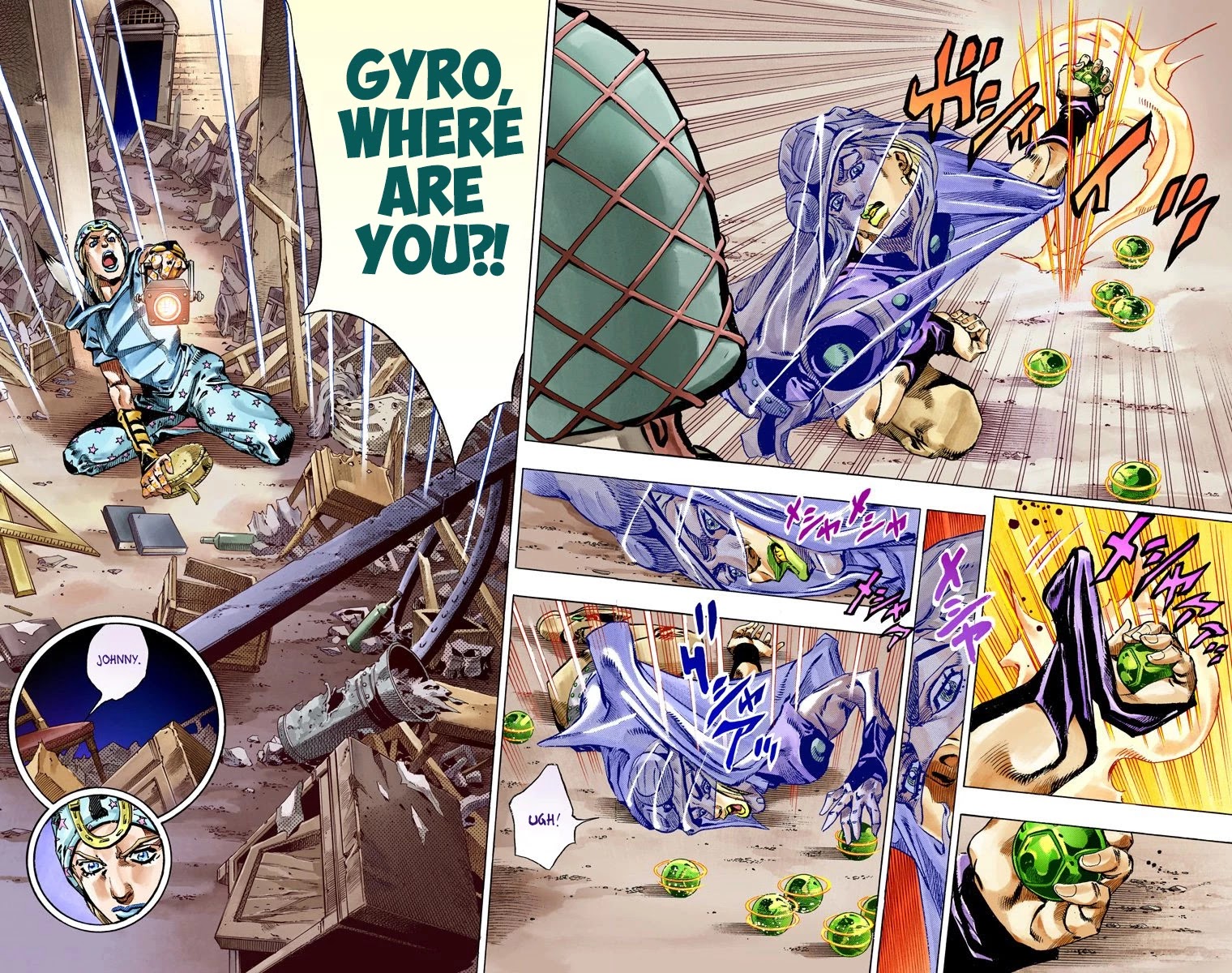 JoJo's Bizarre Adventure Part 7 - Steel Ball Run (Official Colored) chapter 58 page 11