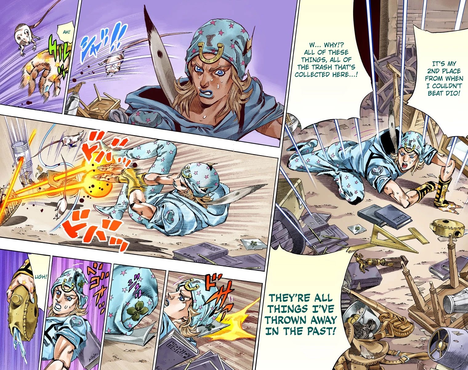 JoJo's Bizarre Adventure Part 7 - Steel Ball Run (Official Colored) chapter 58 page 16
