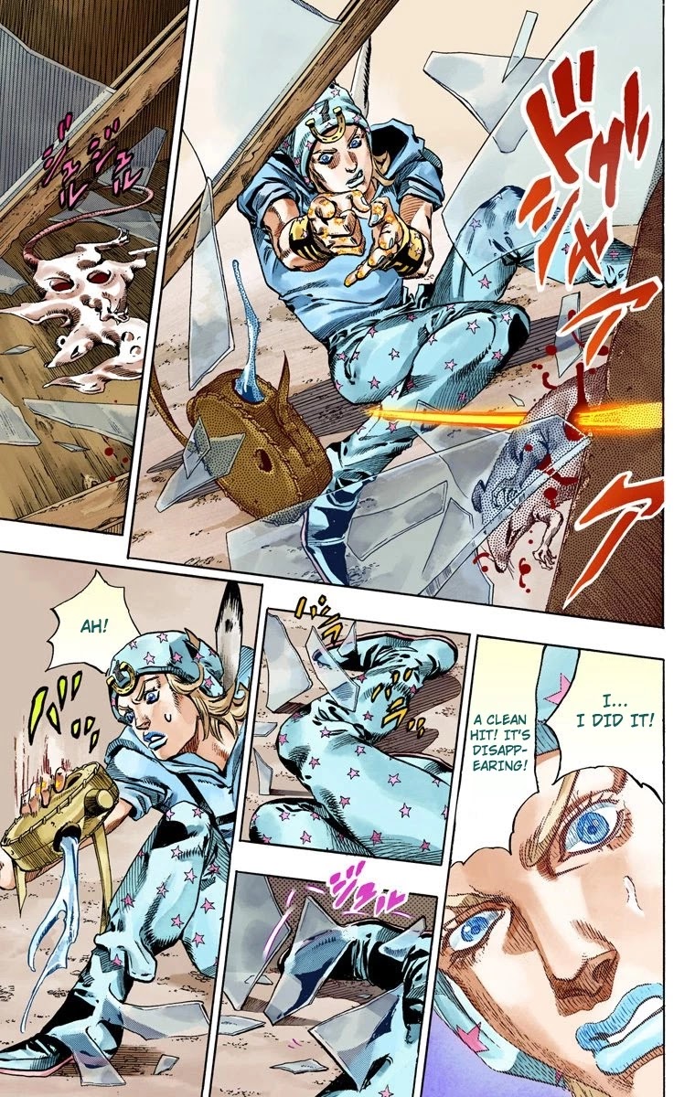 JoJo's Bizarre Adventure Part 7 - Steel Ball Run (Official Colored) chapter 58 page 18