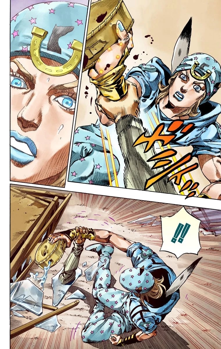 JoJo's Bizarre Adventure Part 7 - Steel Ball Run (Official Colored) chapter 58 page 19