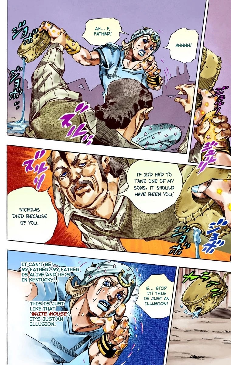 JoJo's Bizarre Adventure Part 7 - Steel Ball Run (Official Colored) chapter 58 page 21