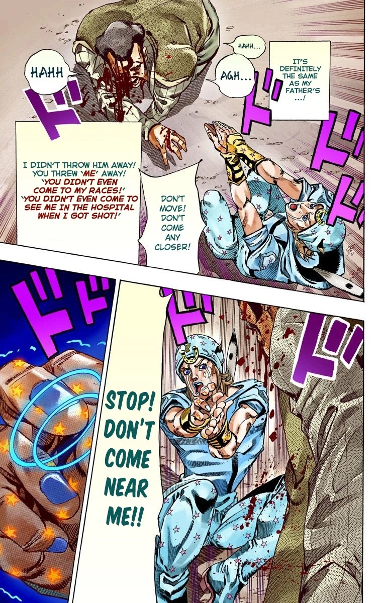 JoJo's Bizarre Adventure Part 7 - Steel Ball Run (Official Colored) chapter 58 page 26