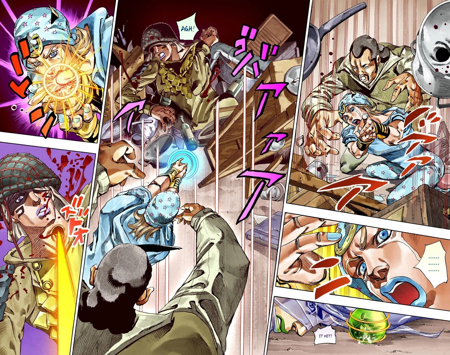 JoJo's Bizarre Adventure Part 7 - Steel Ball Run (Official Colored) chapter 58 page 28