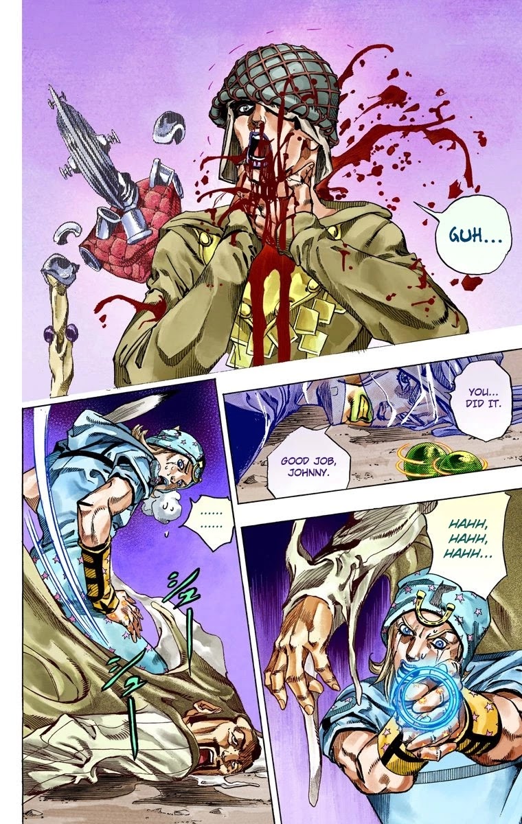 JoJo's Bizarre Adventure Part 7 - Steel Ball Run (Official Colored) chapter 58 page 29