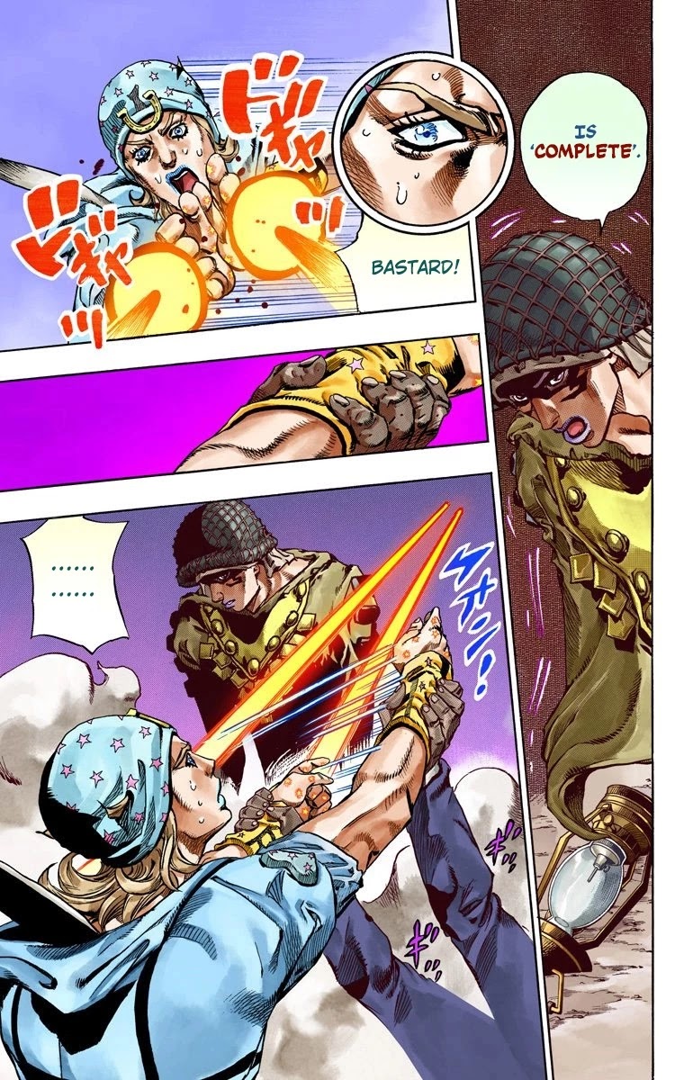 JoJo's Bizarre Adventure Part 7 - Steel Ball Run (Official Colored) chapter 58 page 34