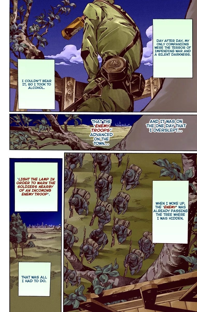 JoJo's Bizarre Adventure Part 7 - Steel Ball Run (Official Colored) chapter 58 page 38