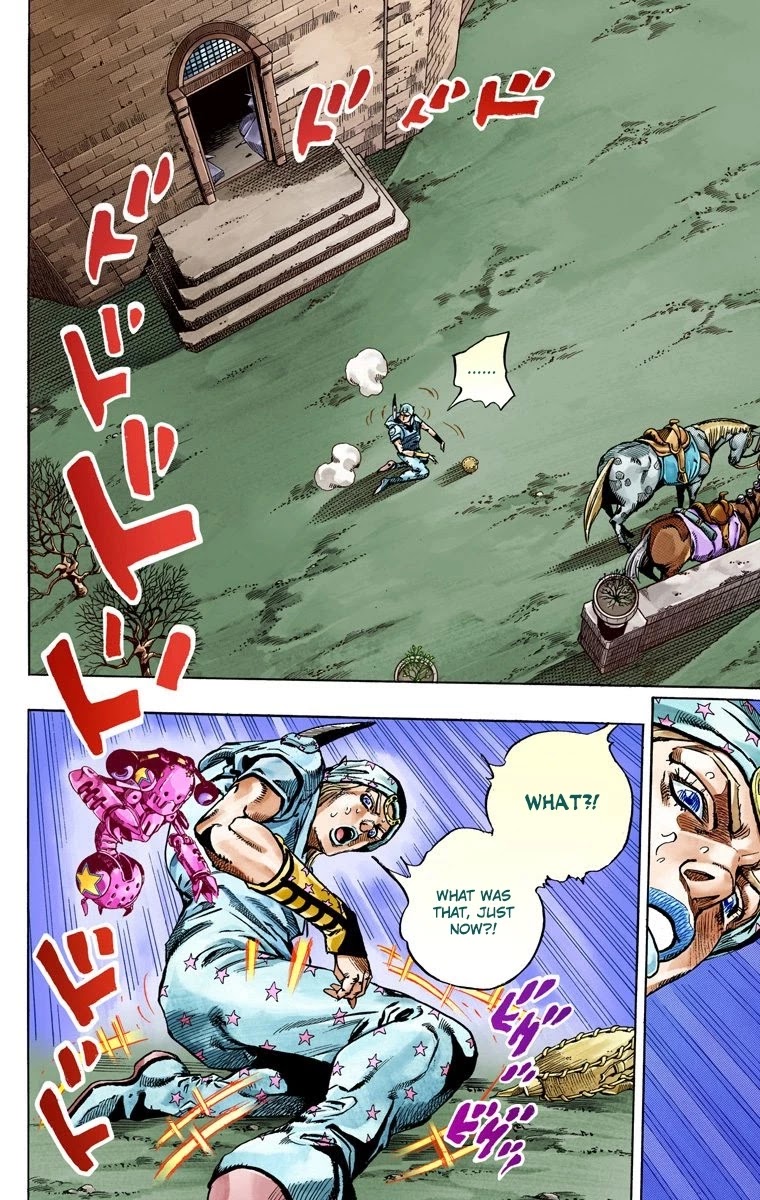 JoJo's Bizarre Adventure Part 7 - Steel Ball Run (Official Colored) chapter 58 page 6