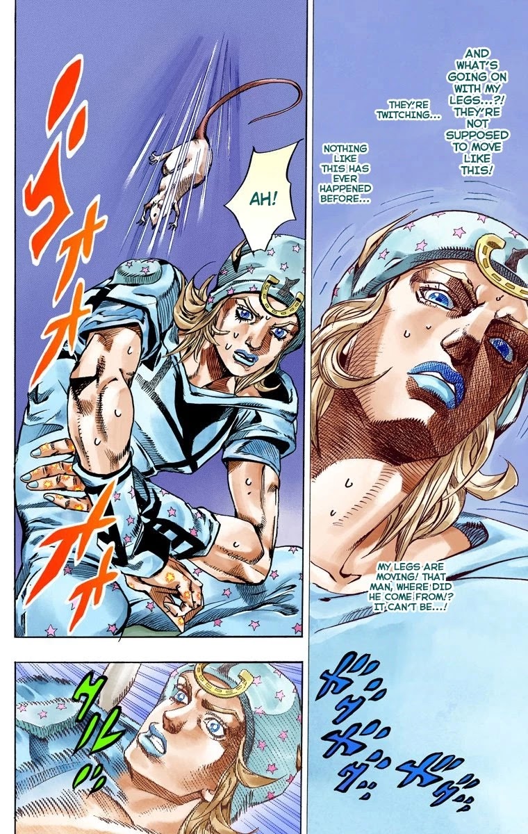 JoJo's Bizarre Adventure Part 7 - Steel Ball Run (Official Colored) chapter 58 page 8