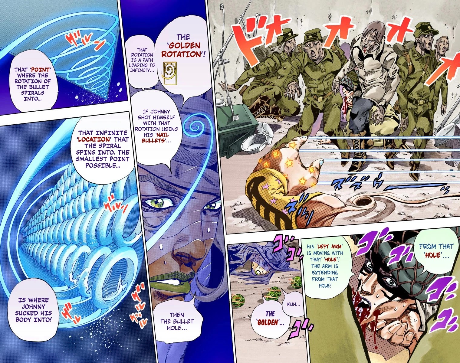 JoJo's Bizarre Adventure Part 7 - Steel Ball Run (Official Colored) chapter 59 page 14