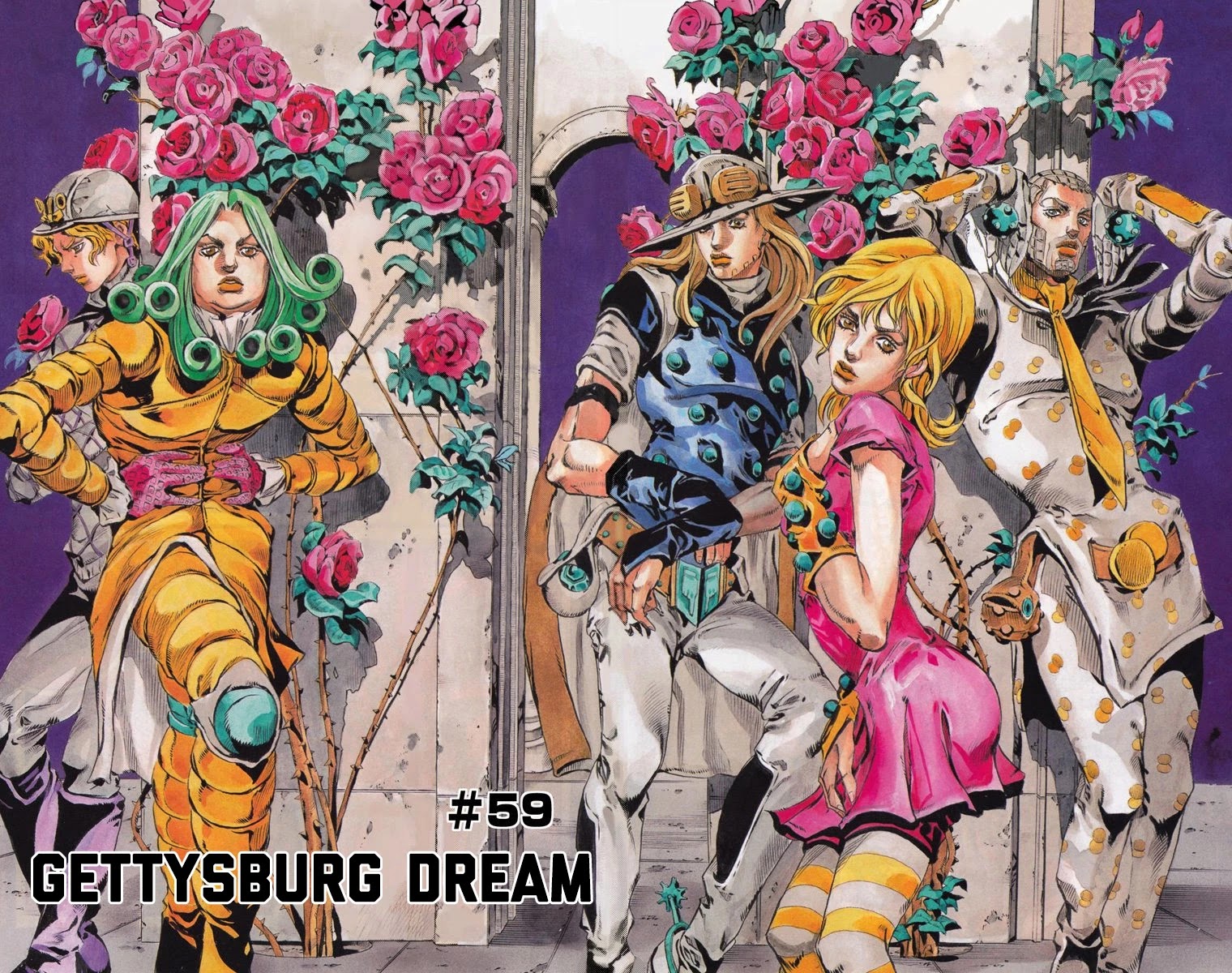 JoJo's Bizarre Adventure Part 7 - Steel Ball Run (Official Colored) chapter 59 page 3