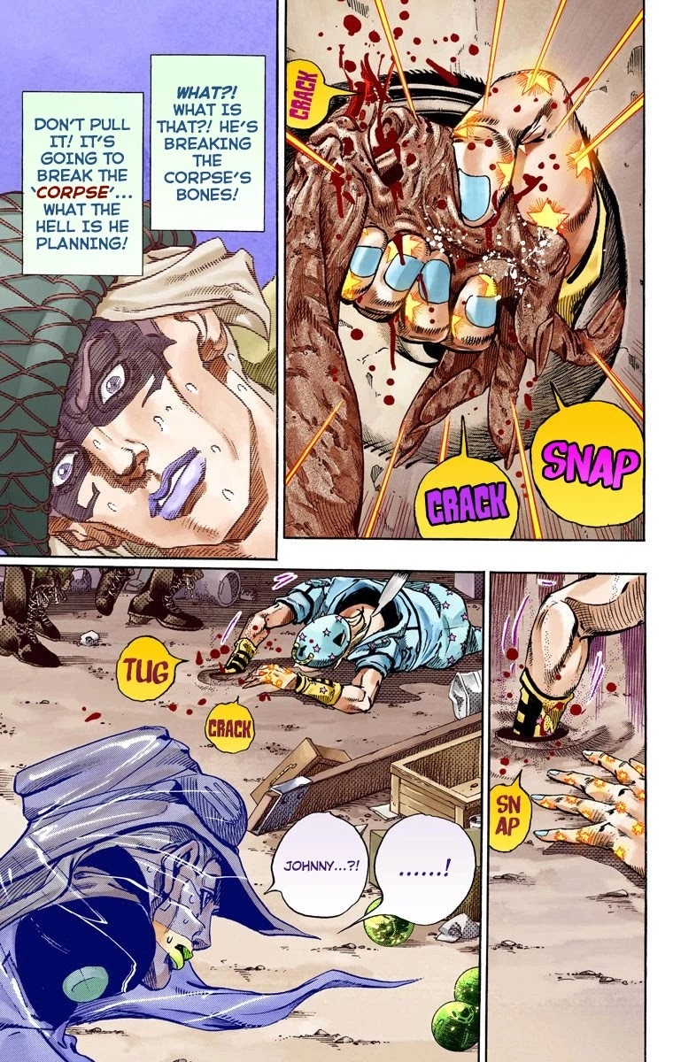 JoJo's Bizarre Adventure Part 7 - Steel Ball Run (Official Colored) chapter 59 page 32