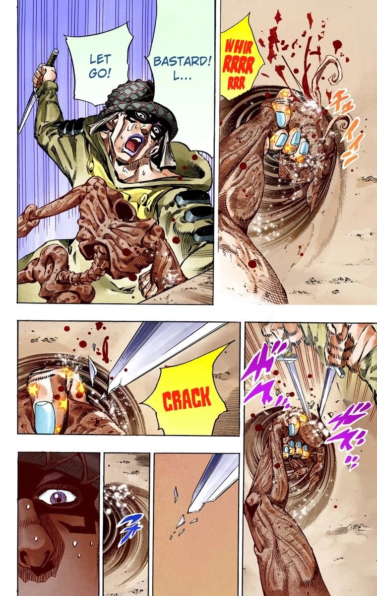 JoJo's Bizarre Adventure Part 7 - Steel Ball Run (Official Colored) chapter 59 page 33