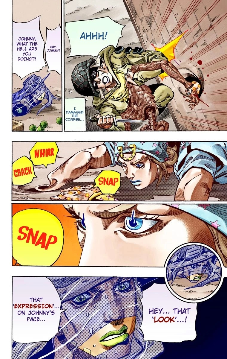JoJo's Bizarre Adventure Part 7 - Steel Ball Run (Official Colored) chapter 59 page 35