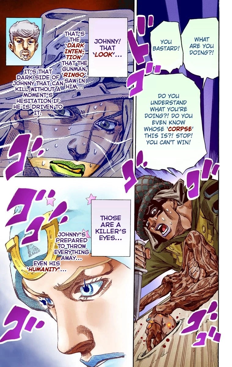 JoJo's Bizarre Adventure Part 7 - Steel Ball Run (Official Colored) chapter 59 page 36