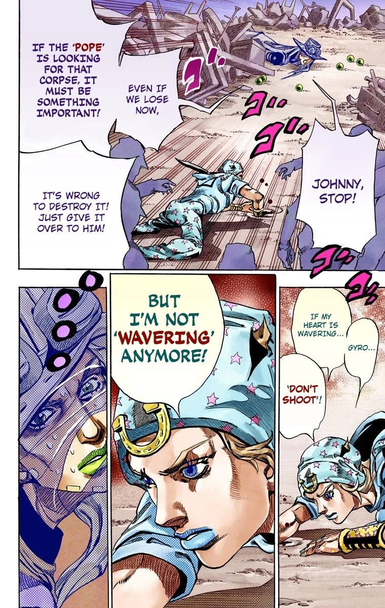 JoJo's Bizarre Adventure Part 7 - Steel Ball Run (Official Colored) chapter 59 page 37