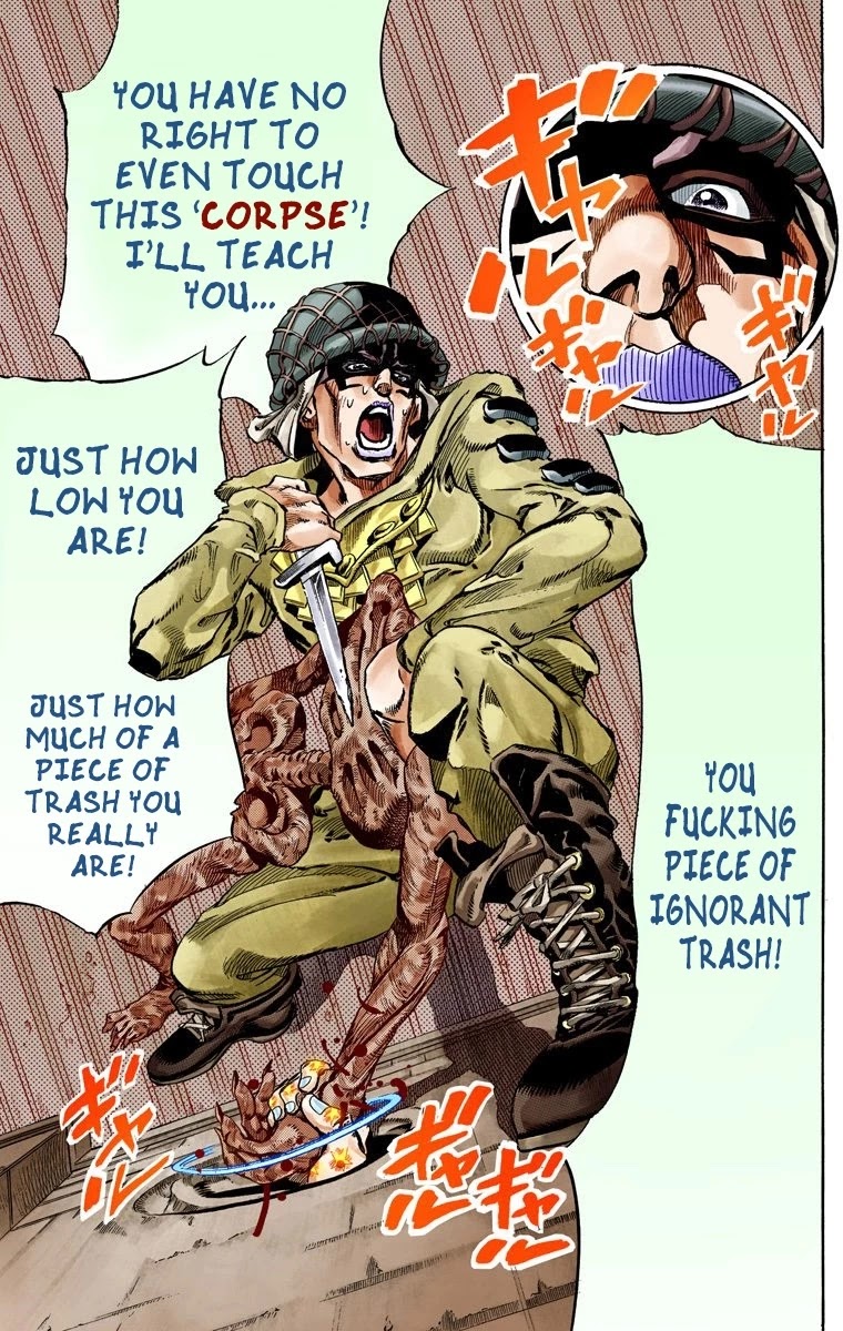 JoJo's Bizarre Adventure Part 7 - Steel Ball Run (Official Colored) chapter 59 page 38