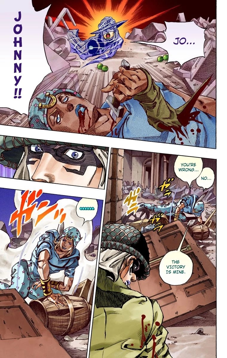 JoJo's Bizarre Adventure Part 7 - Steel Ball Run (Official Colored) chapter 59 page 41