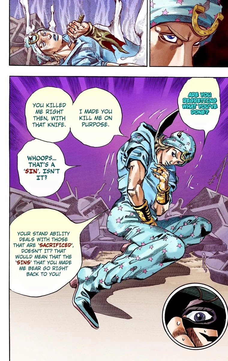 JoJo's Bizarre Adventure Part 7 - Steel Ball Run (Official Colored) chapter 59 page 42