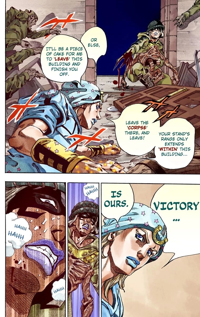 JoJo's Bizarre Adventure Part 7 - Steel Ball Run (Official Colored) chapter 59 page 44