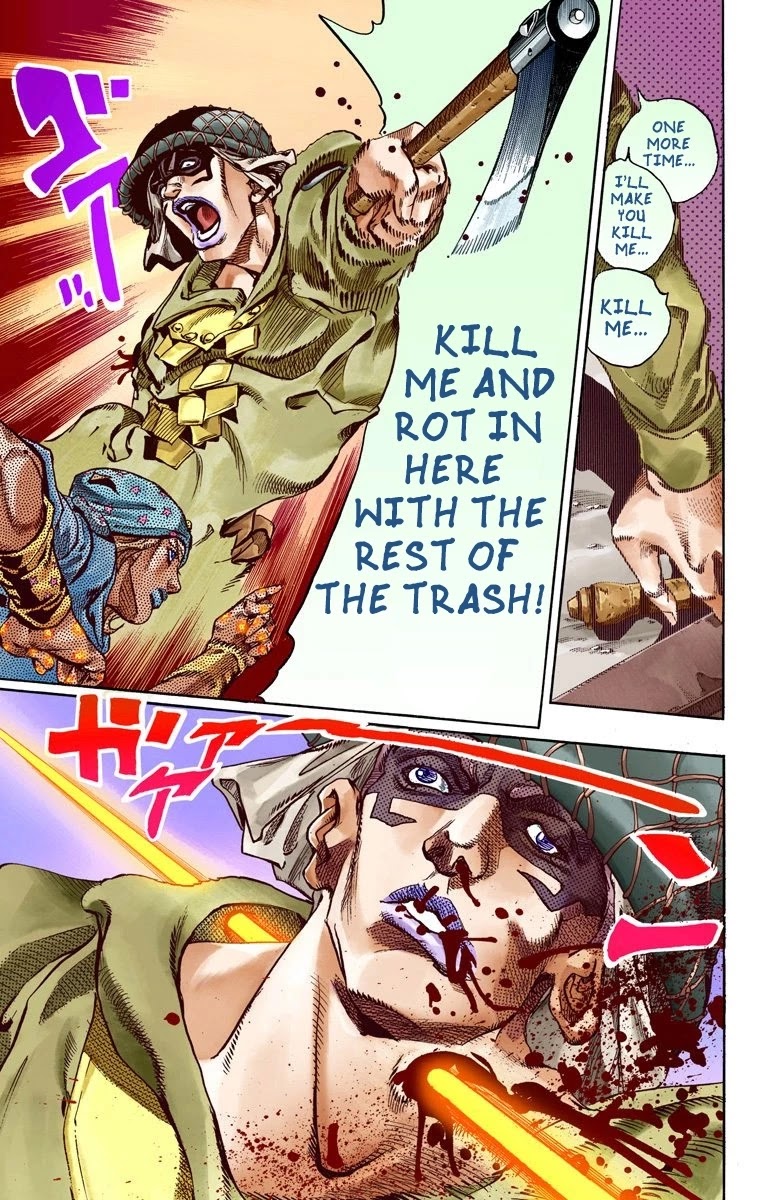 JoJo's Bizarre Adventure Part 7 - Steel Ball Run (Official Colored) chapter 59 page 45