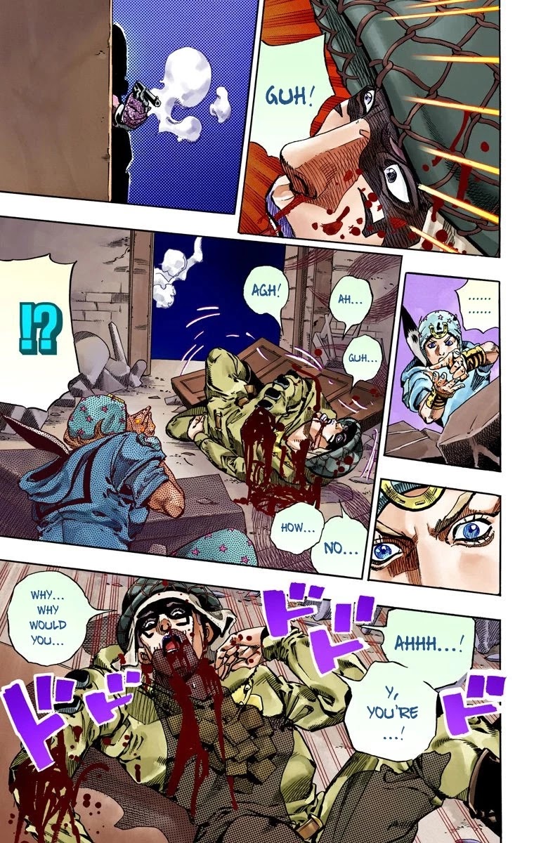 JoJo's Bizarre Adventure Part 7 - Steel Ball Run (Official Colored) chapter 59 page 47