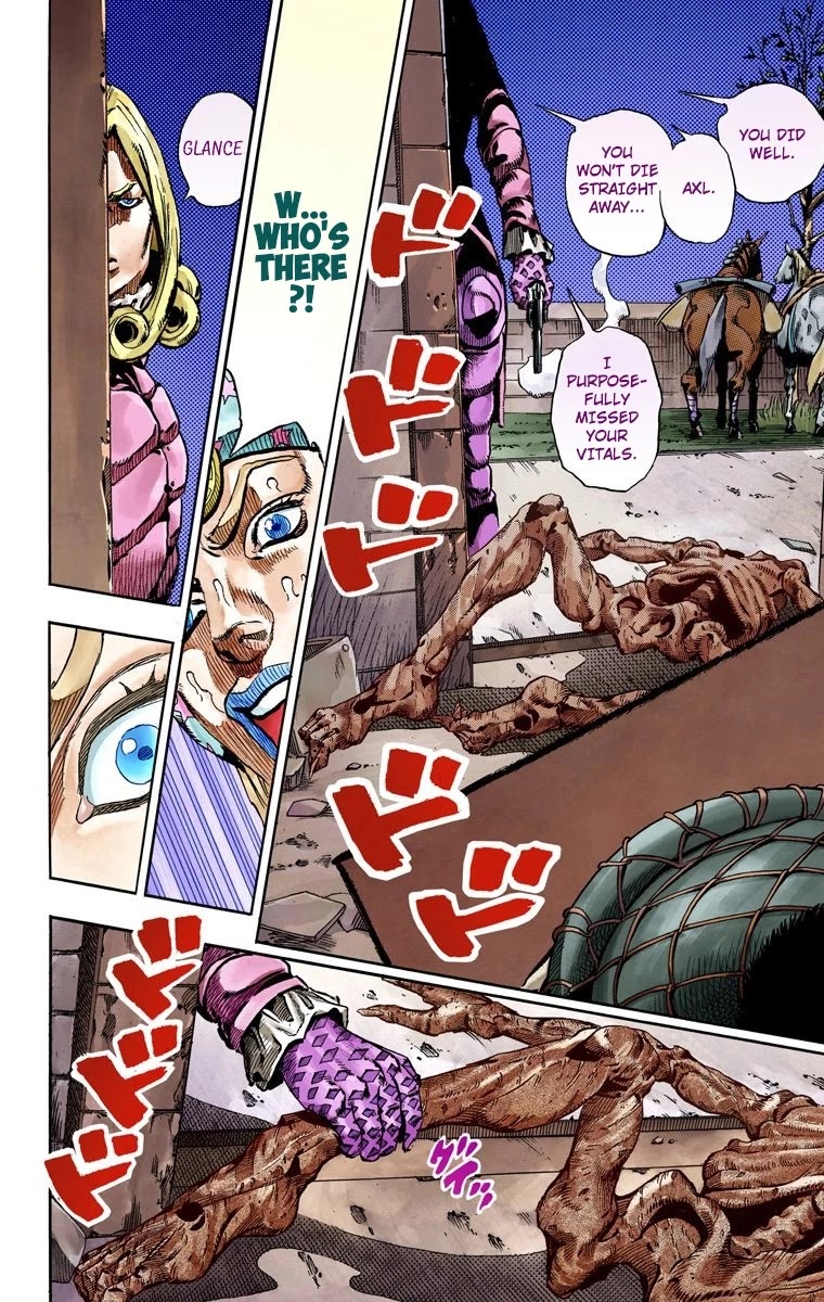 JoJo's Bizarre Adventure Part 7 - Steel Ball Run (Official Colored) chapter 59 page 48