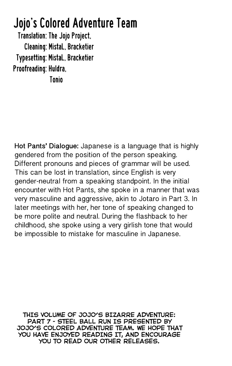 JoJo's Bizarre Adventure Part 7 - Steel Ball Run (Official Colored) chapter 59 page 55