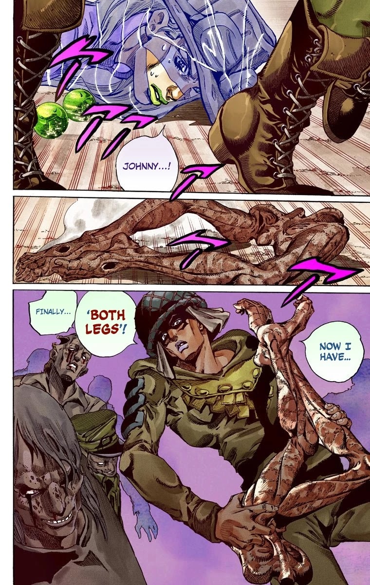 JoJo's Bizarre Adventure Part 7 - Steel Ball Run (Official Colored) chapter 59 page 6