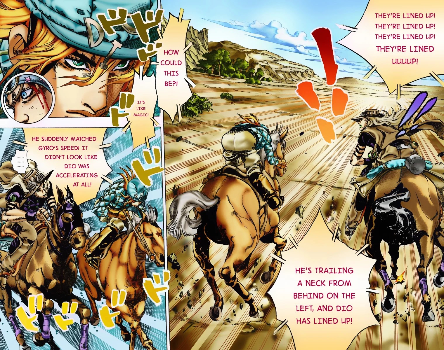 JoJo's Bizarre Adventure Part 7 - Steel Ball Run (Official Colored) chapter 6 page 10