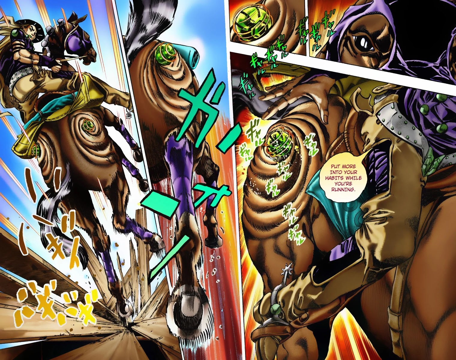 JoJo's Bizarre Adventure Part 7 - Steel Ball Run (Official Colored) chapter 6 page 18