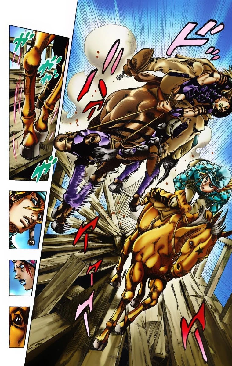 JoJo's Bizarre Adventure Part 7 - Steel Ball Run (Official Colored) chapter 6 page 19