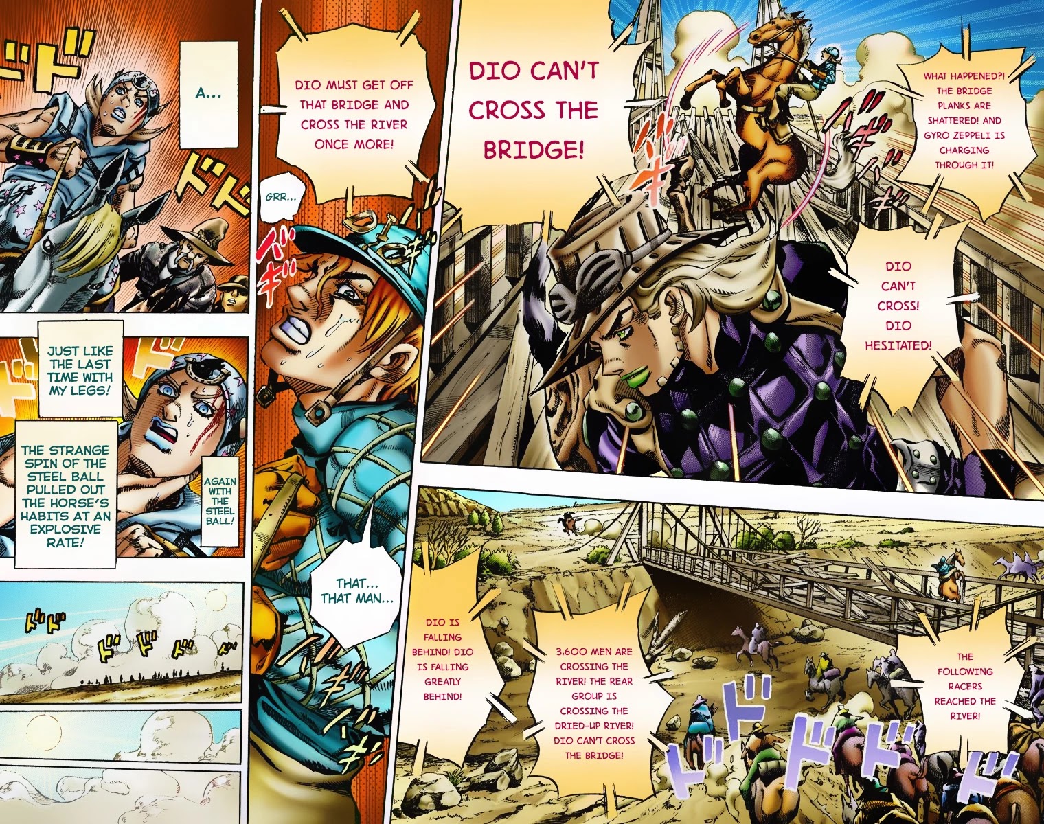 JoJo's Bizarre Adventure Part 7 - Steel Ball Run (Official Colored) chapter 6 page 21