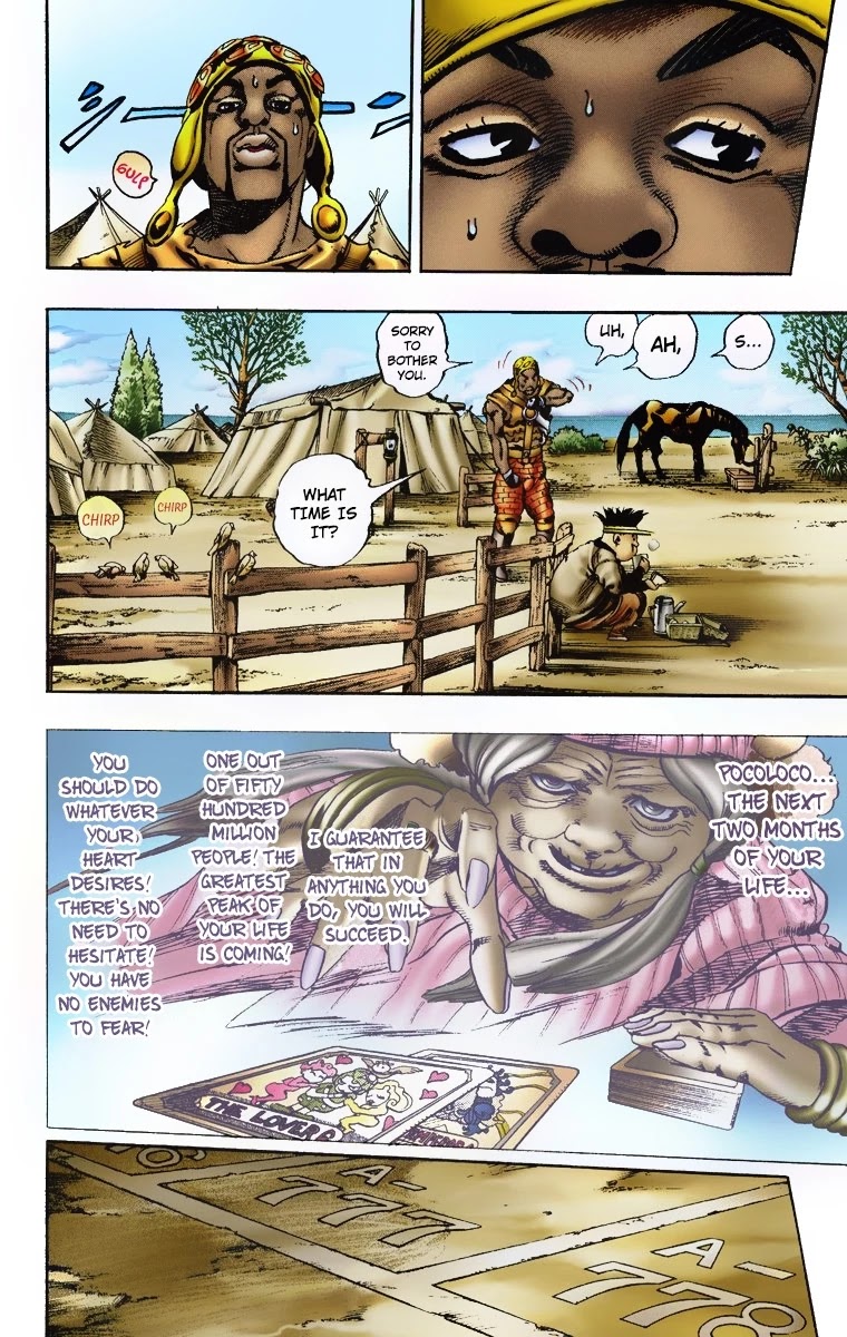 JoJo's Bizarre Adventure Part 7 - Steel Ball Run (Official Colored) chapter 6 page 24