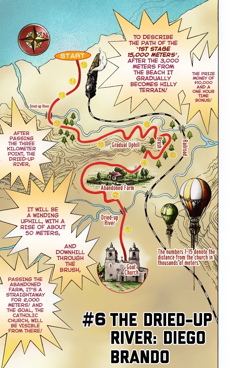 JoJo's Bizarre Adventure Part 7 - Steel Ball Run (Official Colored) chapter 6 page 3