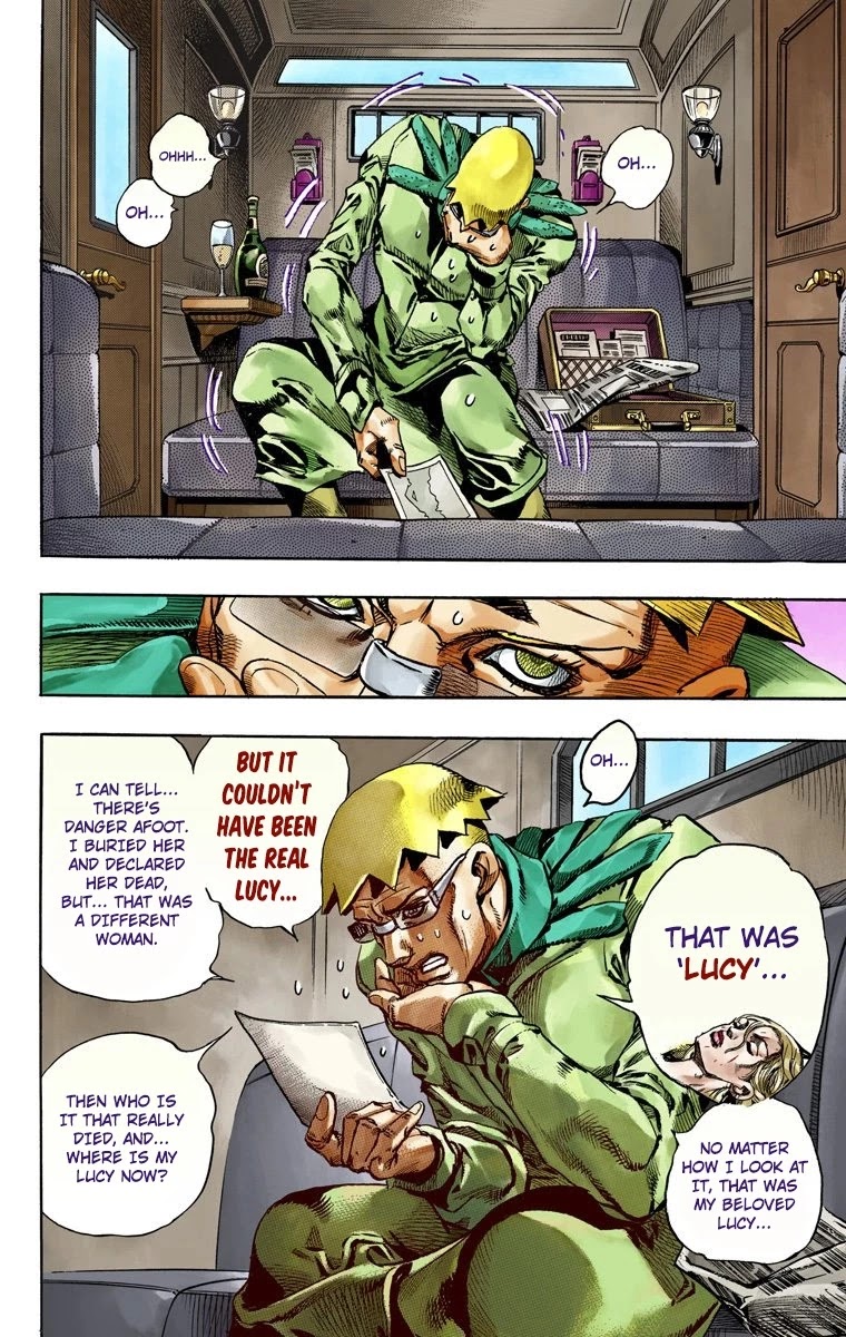JoJo's Bizarre Adventure Part 7 - Steel Ball Run (Official Colored) chapter 60 page 13