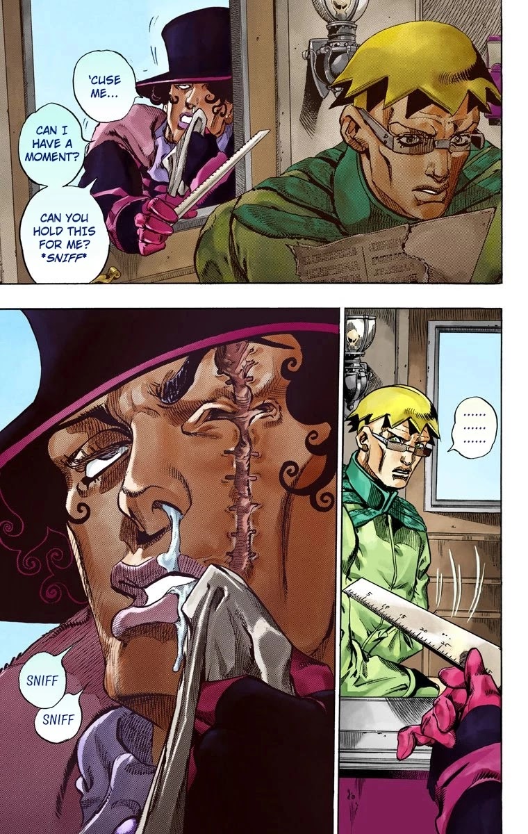 JoJo's Bizarre Adventure Part 7 - Steel Ball Run (Official Colored) chapter 60 page 18