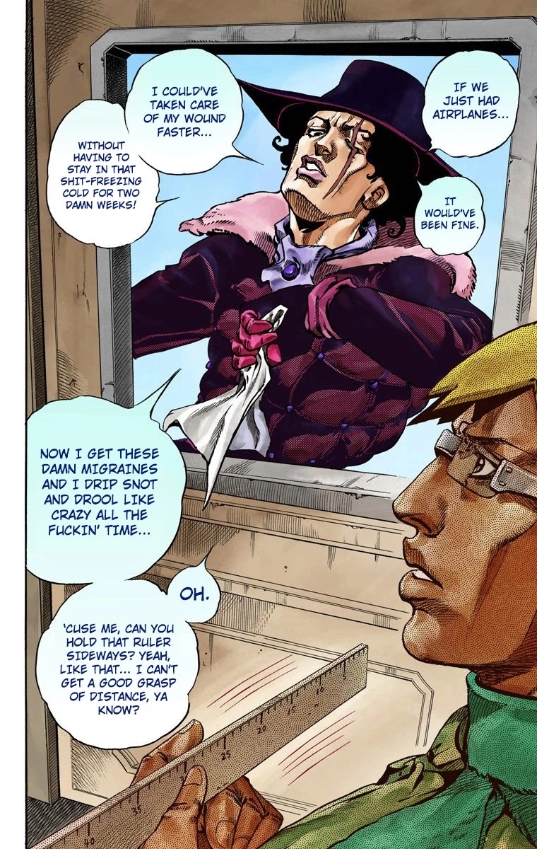 JoJo's Bizarre Adventure Part 7 - Steel Ball Run (Official Colored) chapter 60 page 19