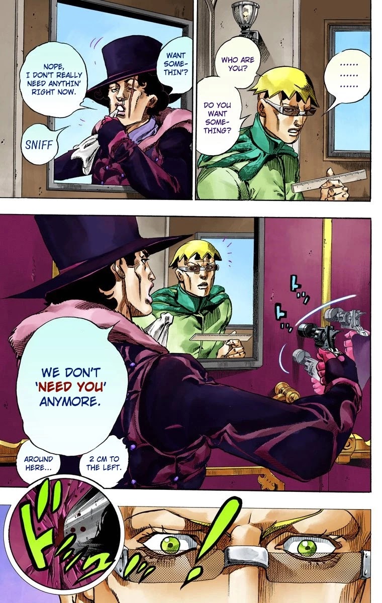 JoJo's Bizarre Adventure Part 7 - Steel Ball Run (Official Colored) chapter 60 page 20