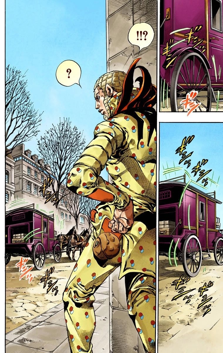 JoJo's Bizarre Adventure Part 7 - Steel Ball Run (Official Colored) chapter 60 page 21