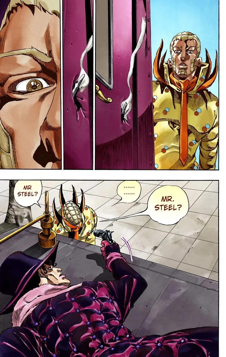 JoJo's Bizarre Adventure Part 7 - Steel Ball Run (Official Colored) chapter 60 page 24