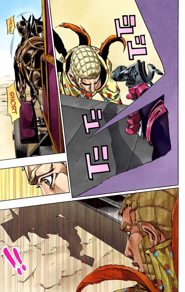 JoJo's Bizarre Adventure Part 7 - Steel Ball Run (Official Colored) chapter 60 page 26