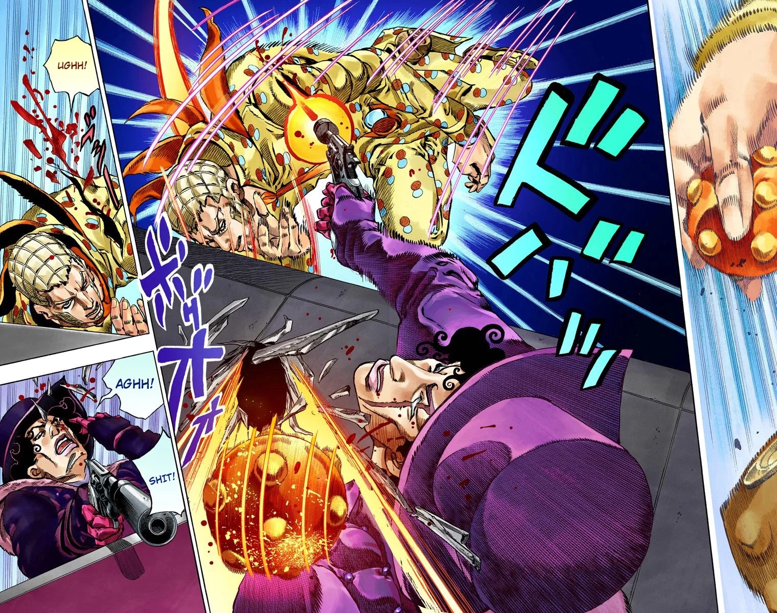 JoJo's Bizarre Adventure Part 7 - Steel Ball Run (Official Colored) chapter 60 page 27