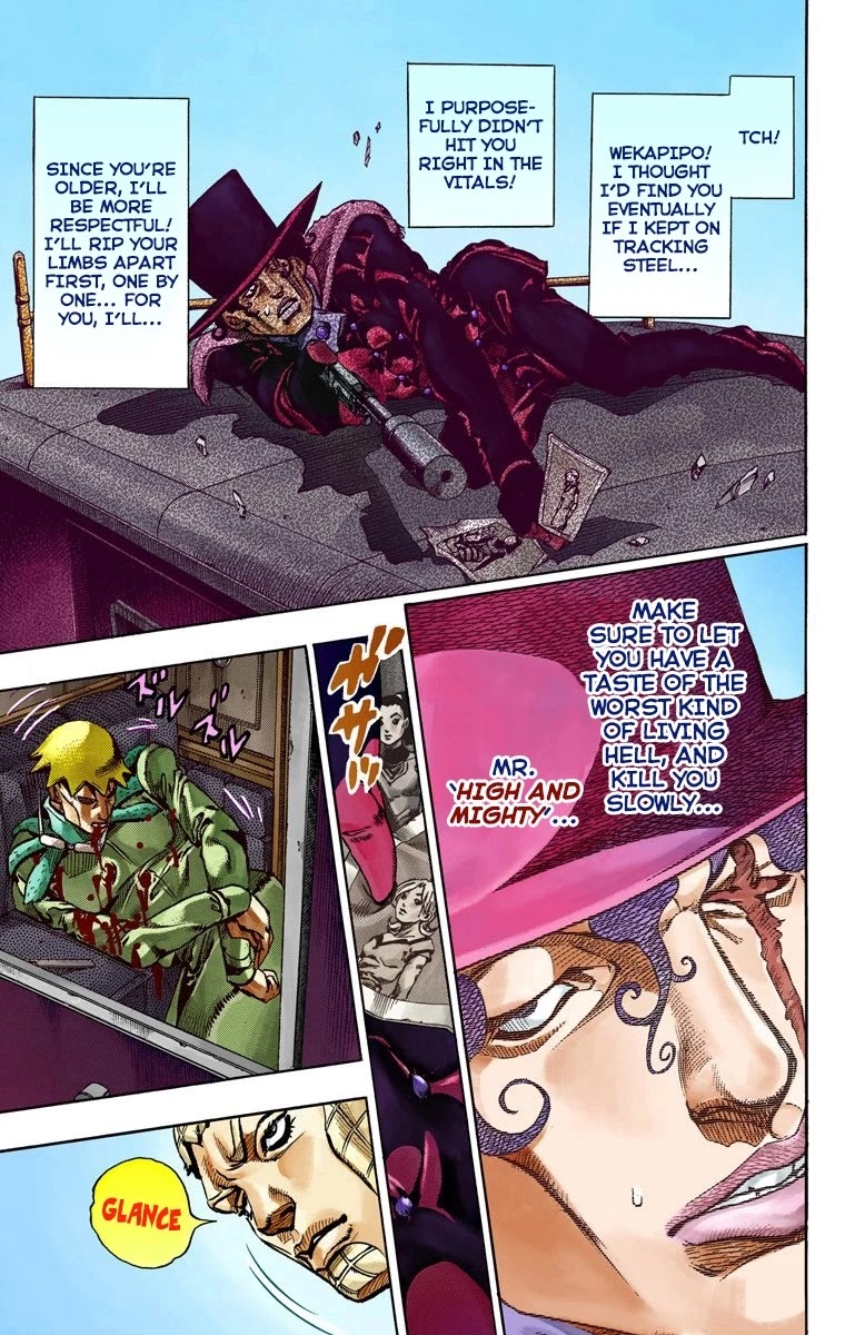 JoJo's Bizarre Adventure Part 7 - Steel Ball Run (Official Colored) chapter 60 page 29