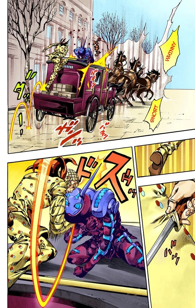 JoJo's Bizarre Adventure Part 7 - Steel Ball Run (Official Colored) chapter 60 page 31