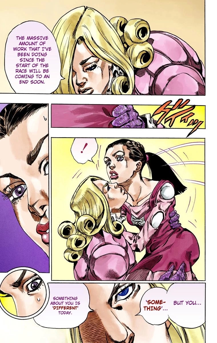JoJo's Bizarre Adventure Part 7 - Steel Ball Run (Official Colored) chapter 60 page 41